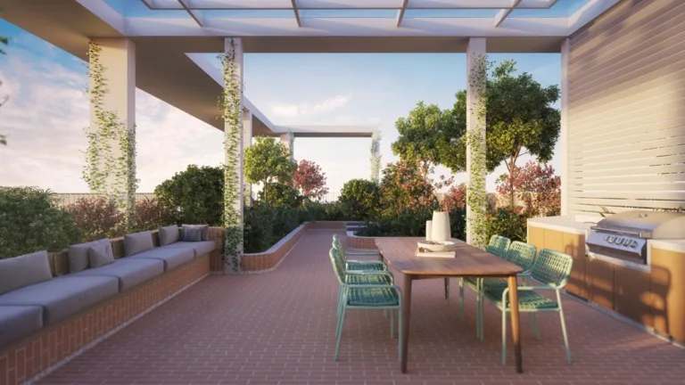 Canberra Crescent Residences BBQ roof terrace