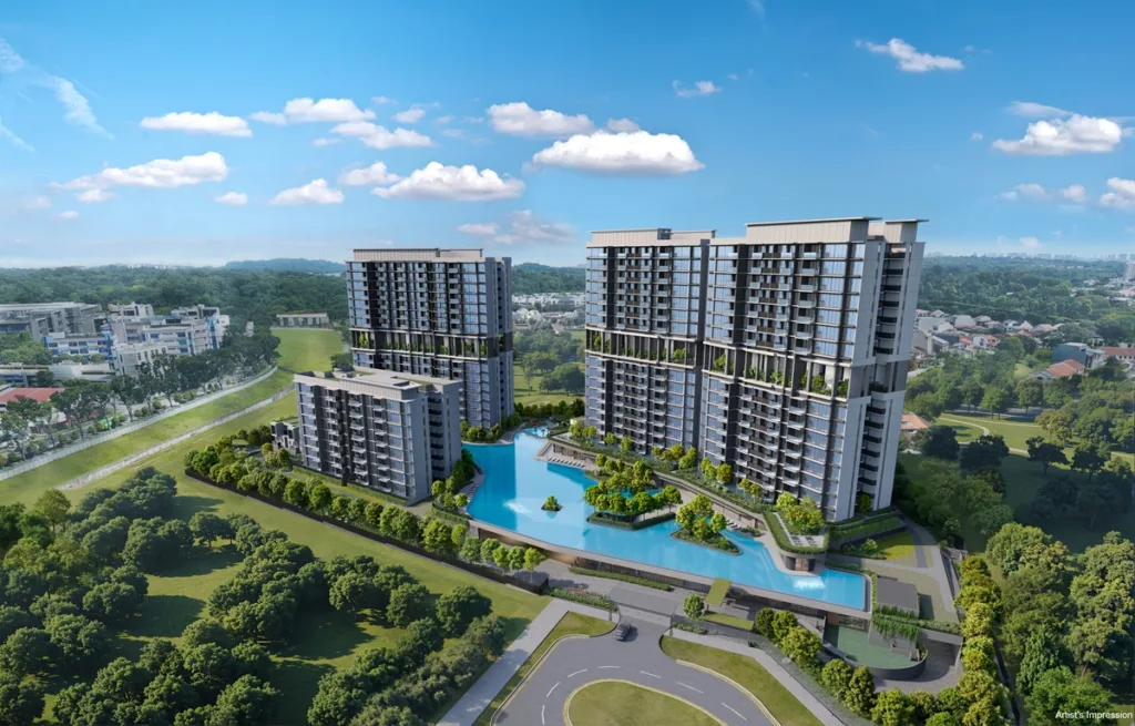 Lentor Gardens Residences facade